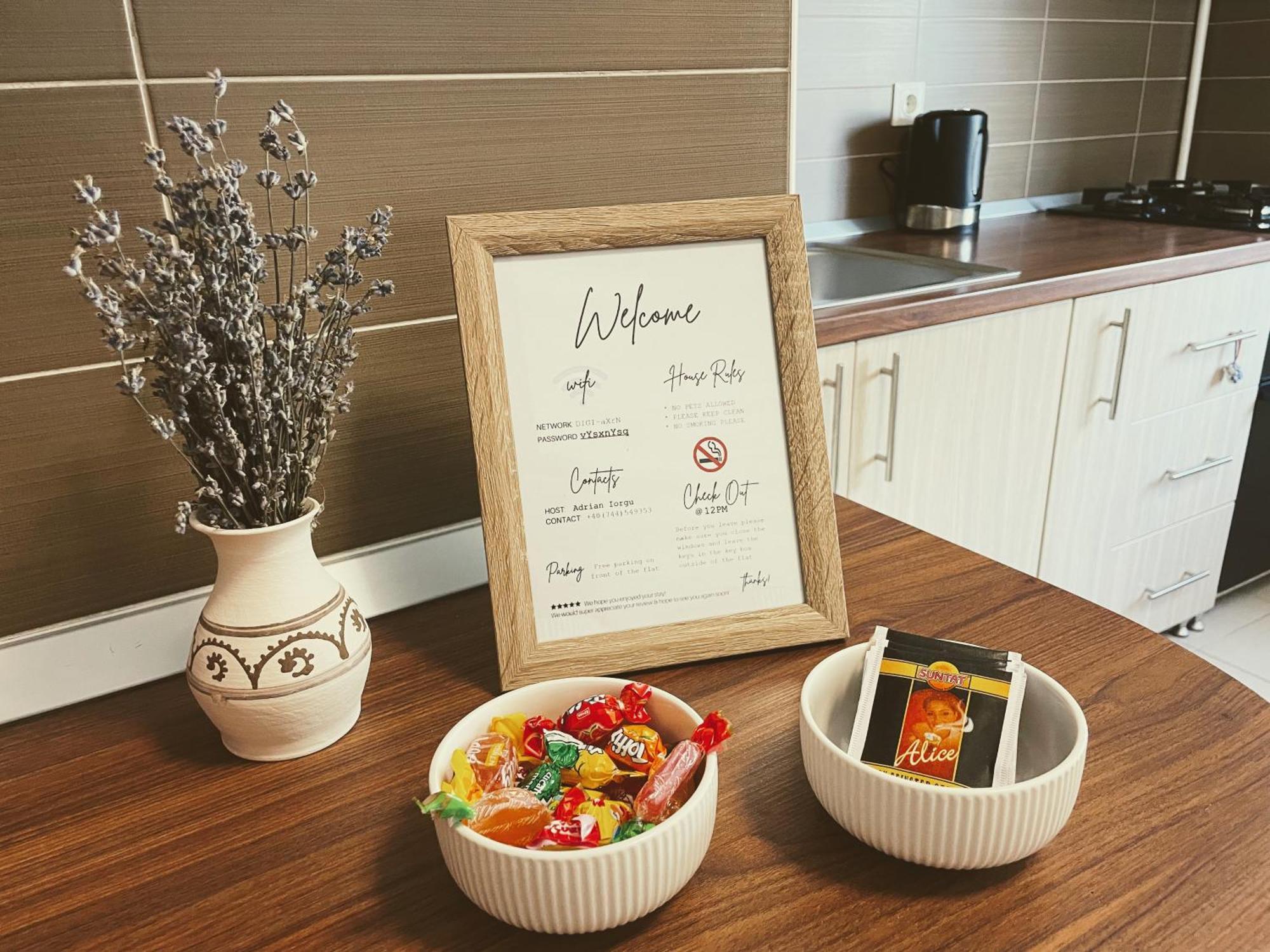 Modern Apartment With Self Check-In 蒂米什瓦拉 外观 照片